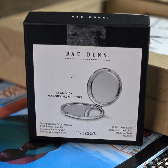 Rae Dunn Queen bee 🐝 Compact Mirror • NEW • - Picture 6 of 6